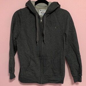 Champion Charcoal Full-Zip Hoodie